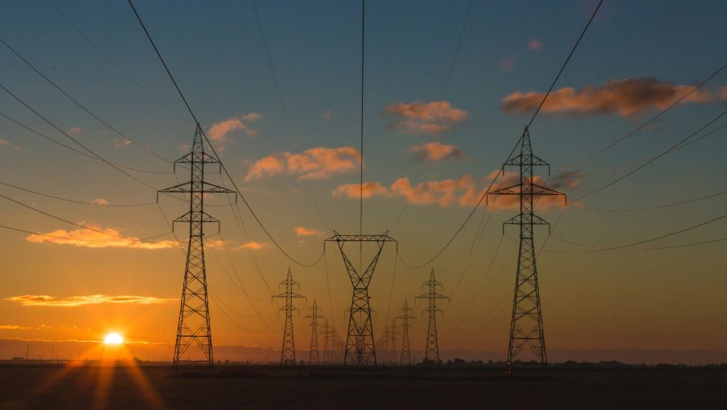 photo of truss towers